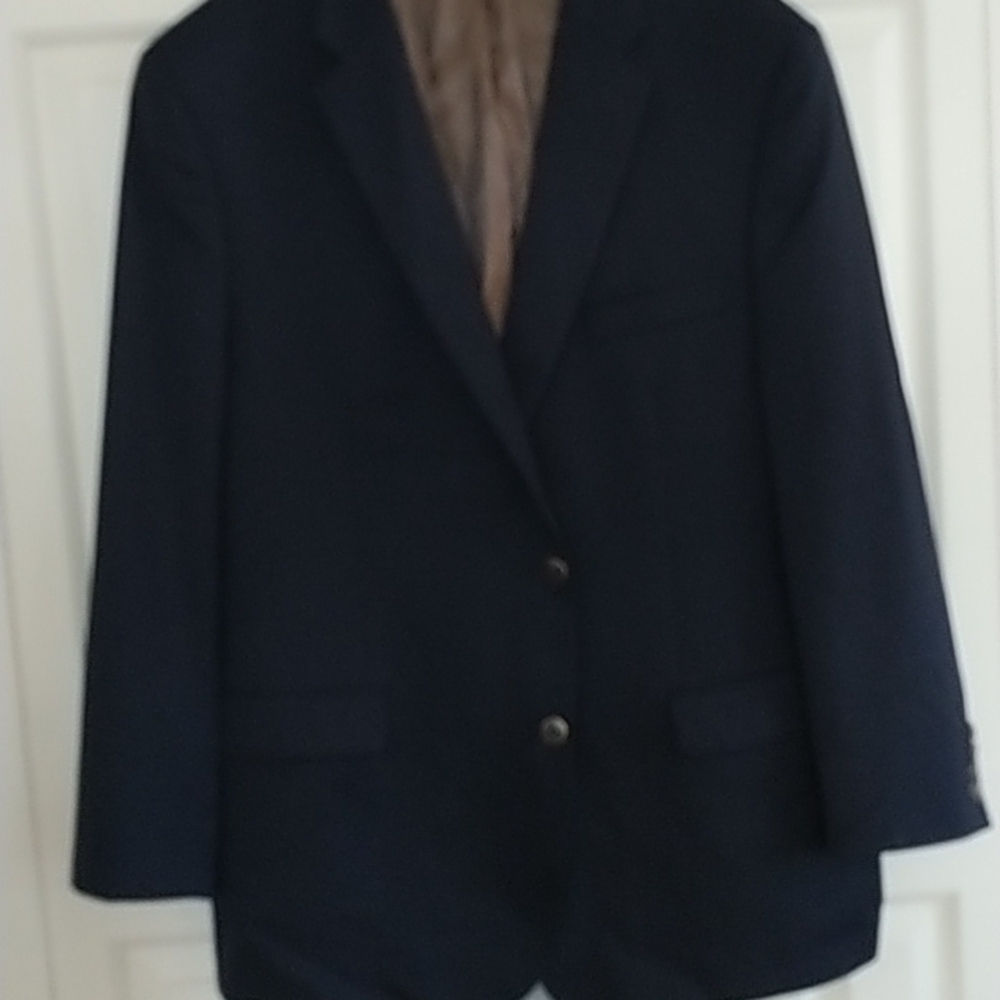 Joseph & Feiss Classic Fit Navy Two Button Front Blazer/Suit Jacket 50 Long - Picture 2 of 15